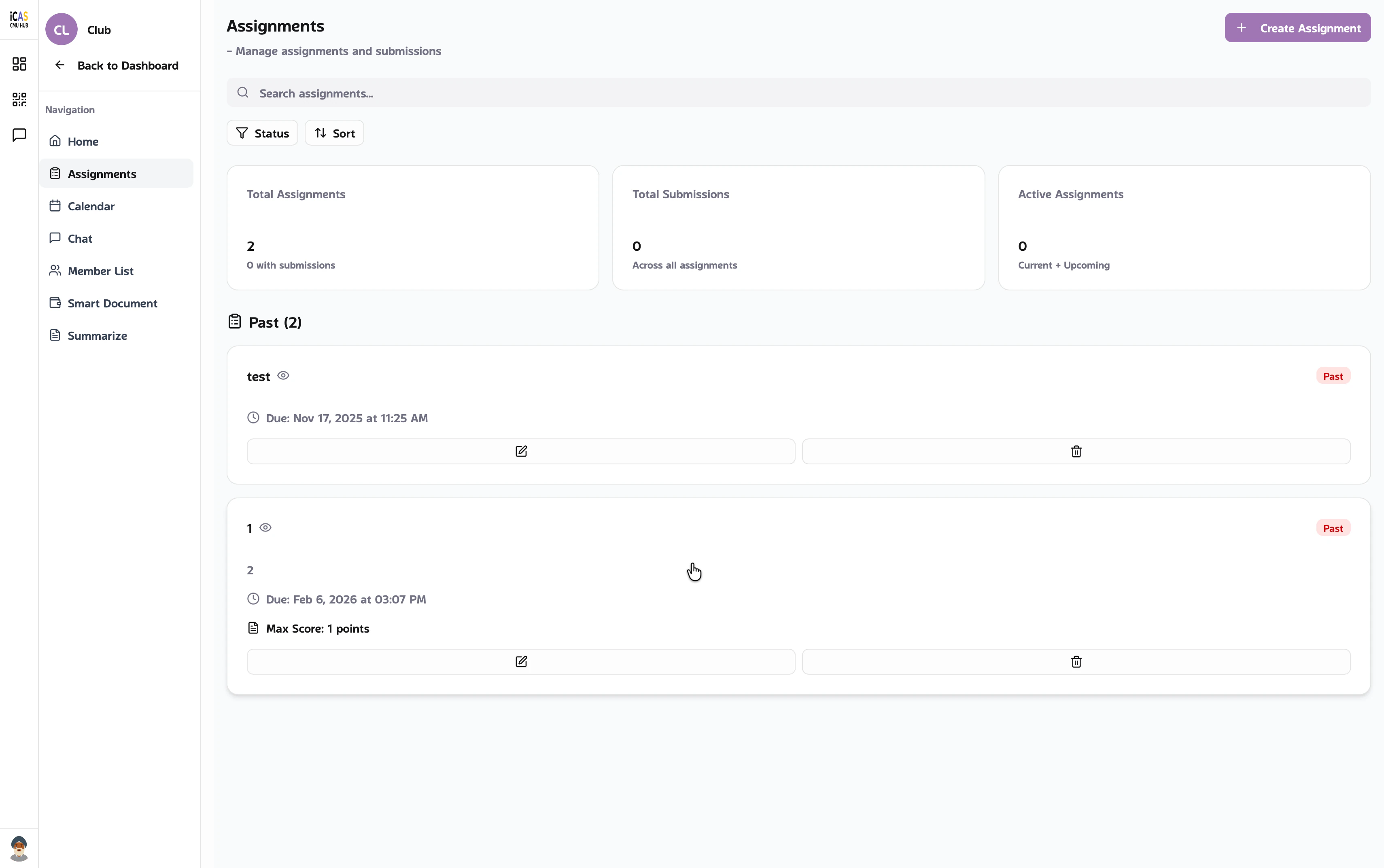 iCAS-CMU HUB screenshot 8